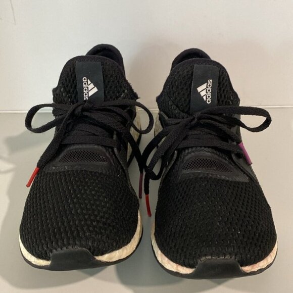 Adidas Pureboost Running Shoe Black Size 6 - Picture 3 of 12